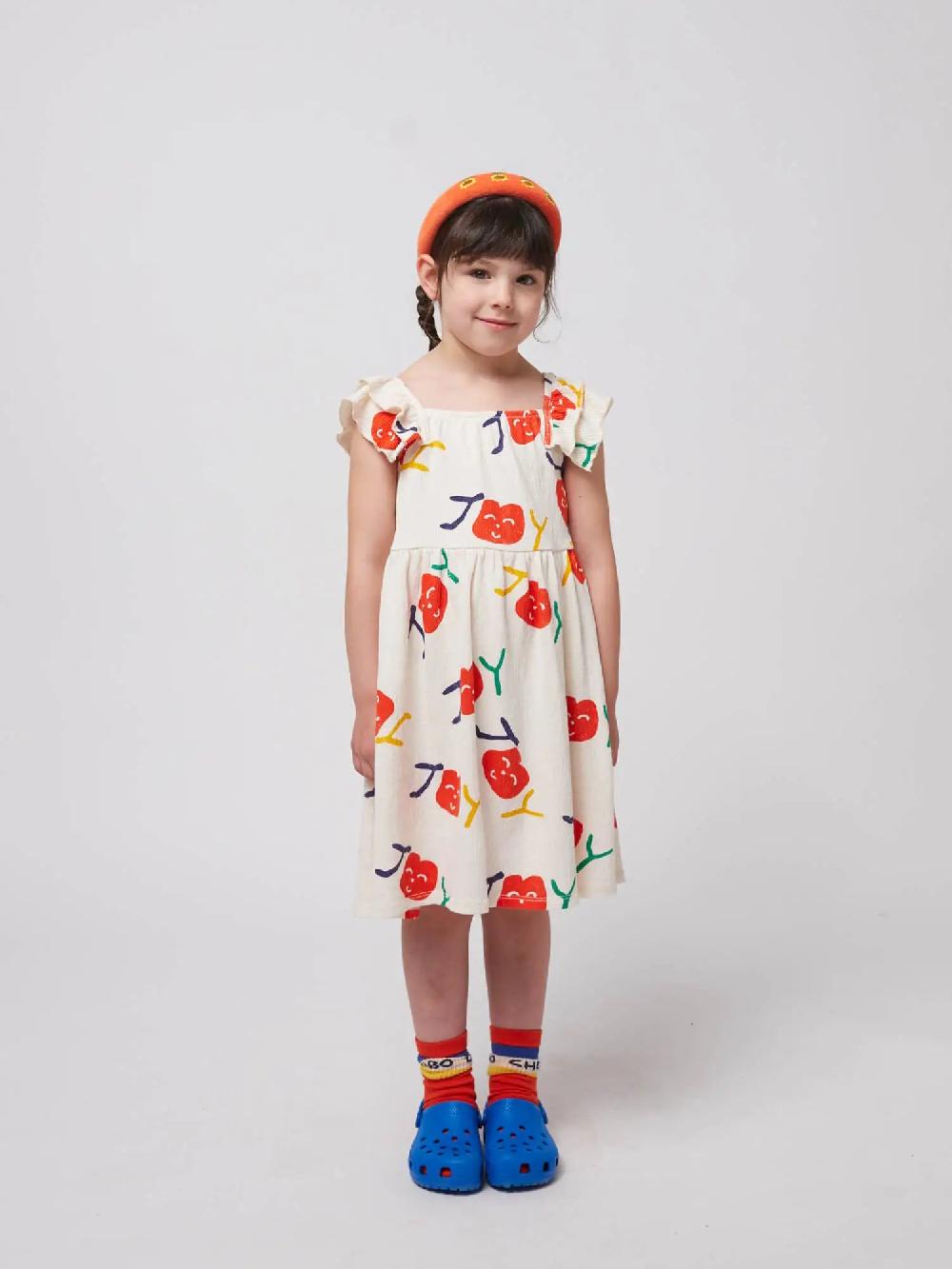 Bobo choses Smiling all over ruffle dress
