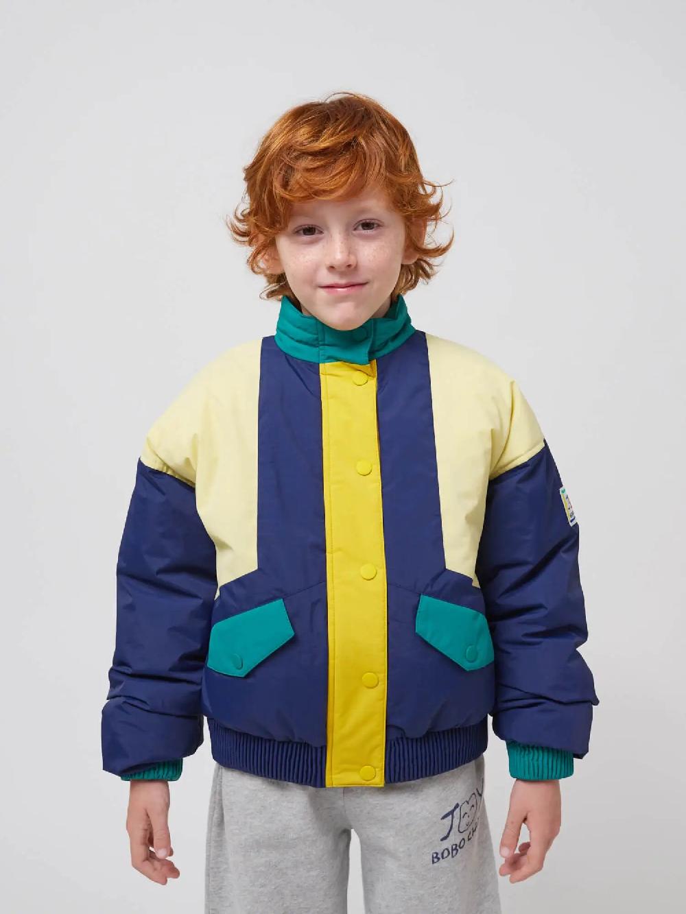 Bobo Choses Smiling Color Block Jacket