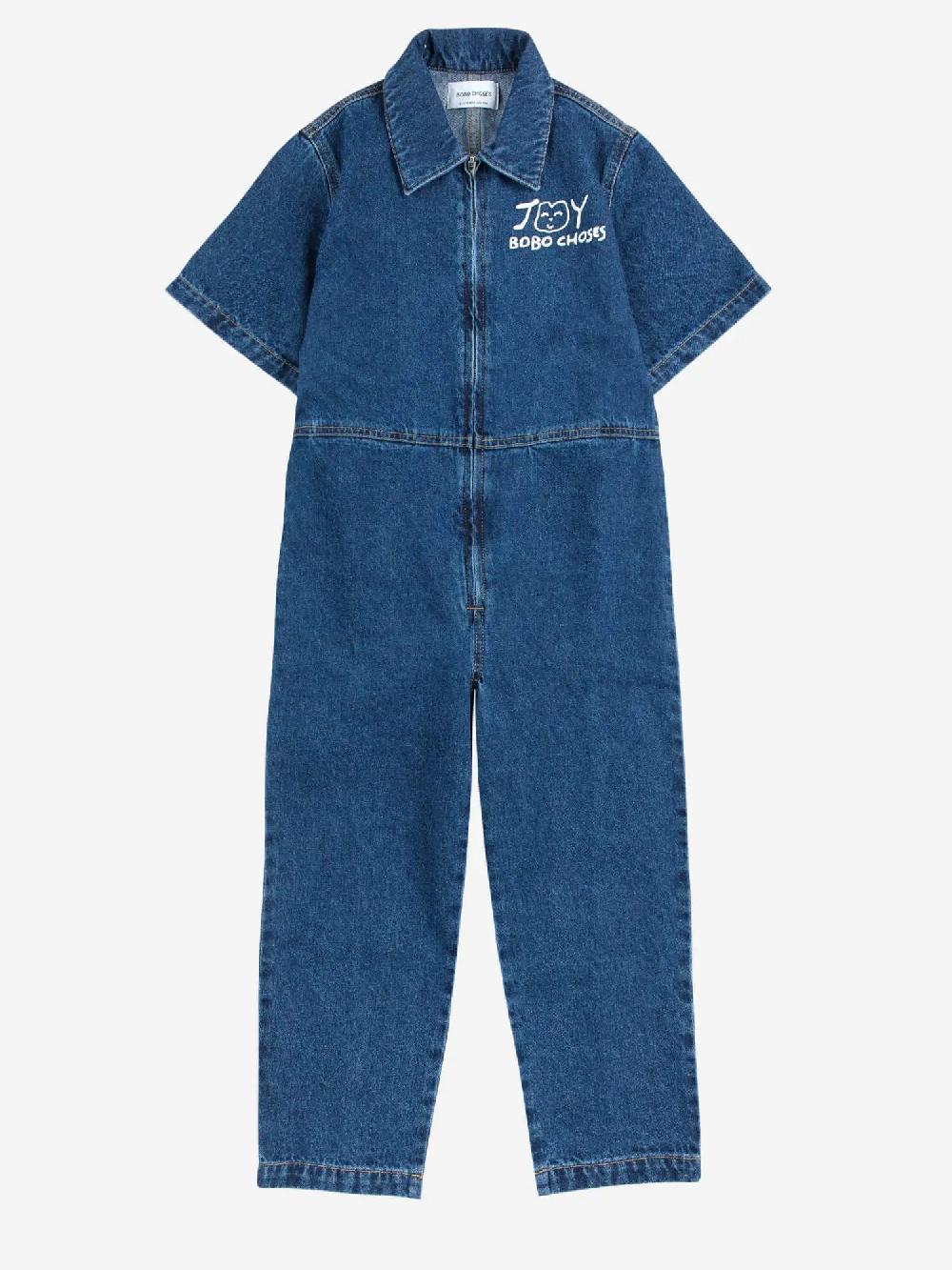Bobo Choses Smiling Denim Overall