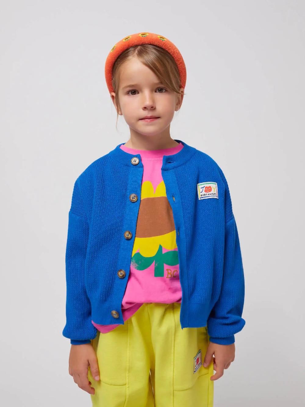 Bobo choses Smiling open work cardigan