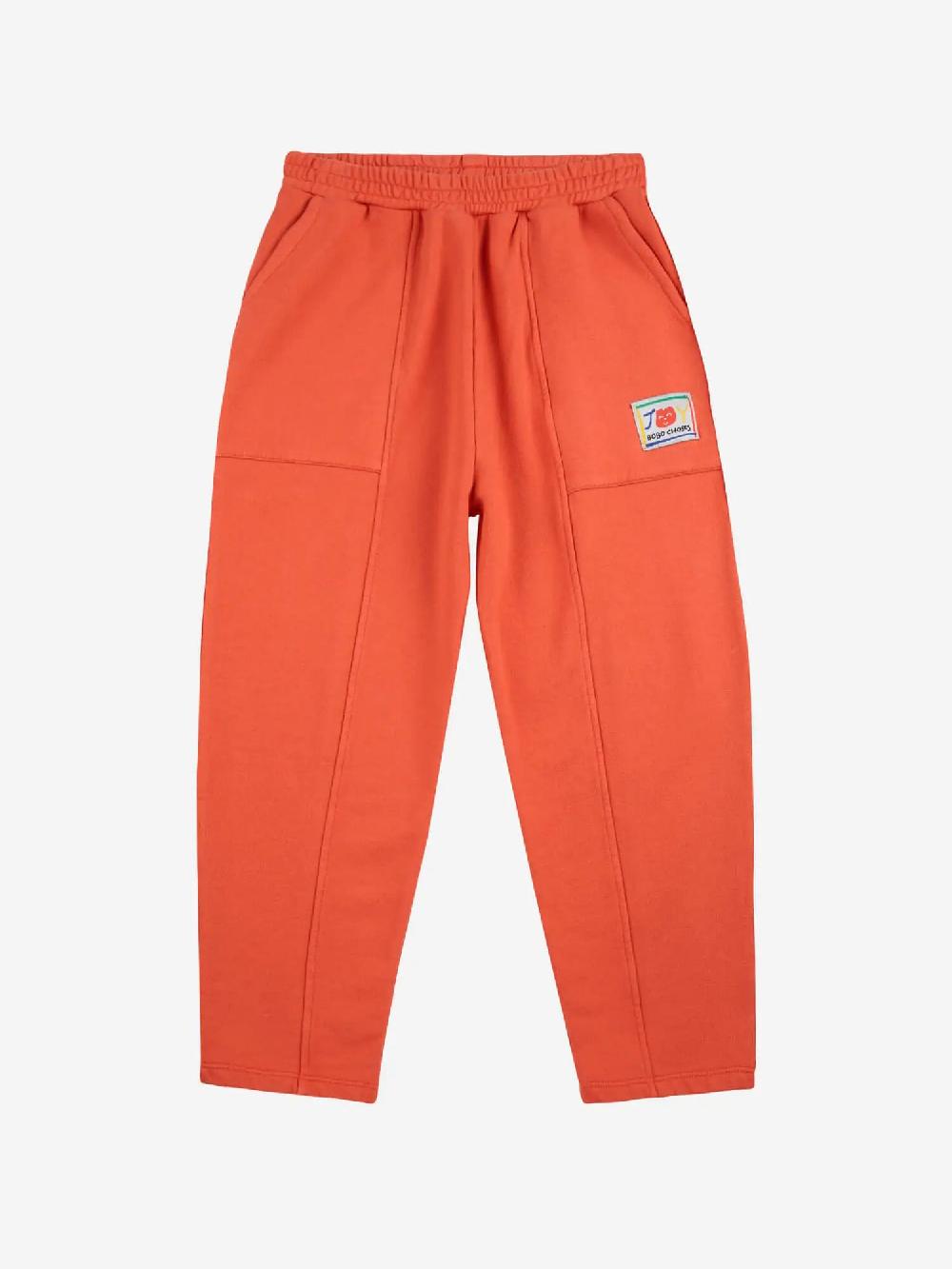 Bobo Choses Smiling Red Jogging Pants
