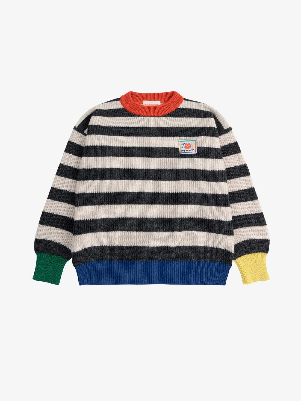 Bobo Choses Smiling Stripes Jumper