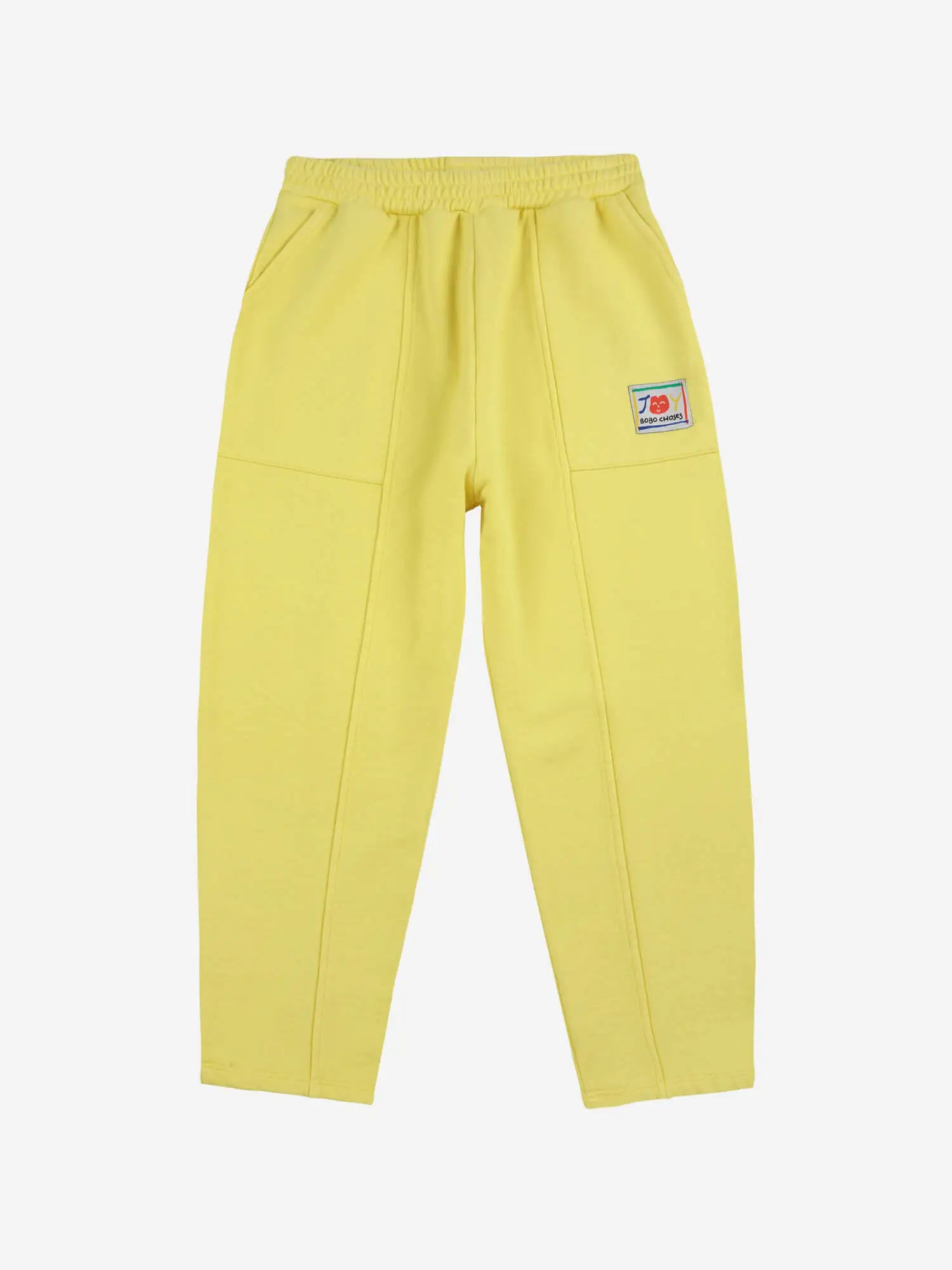Bobo choses Smiling yellow jogging pants