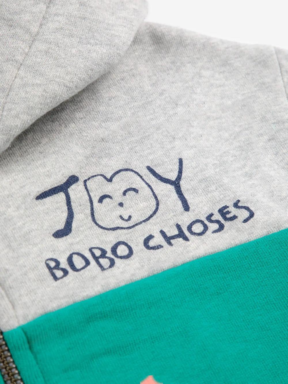 Bobo Choses Smiling Zipped Hoodie