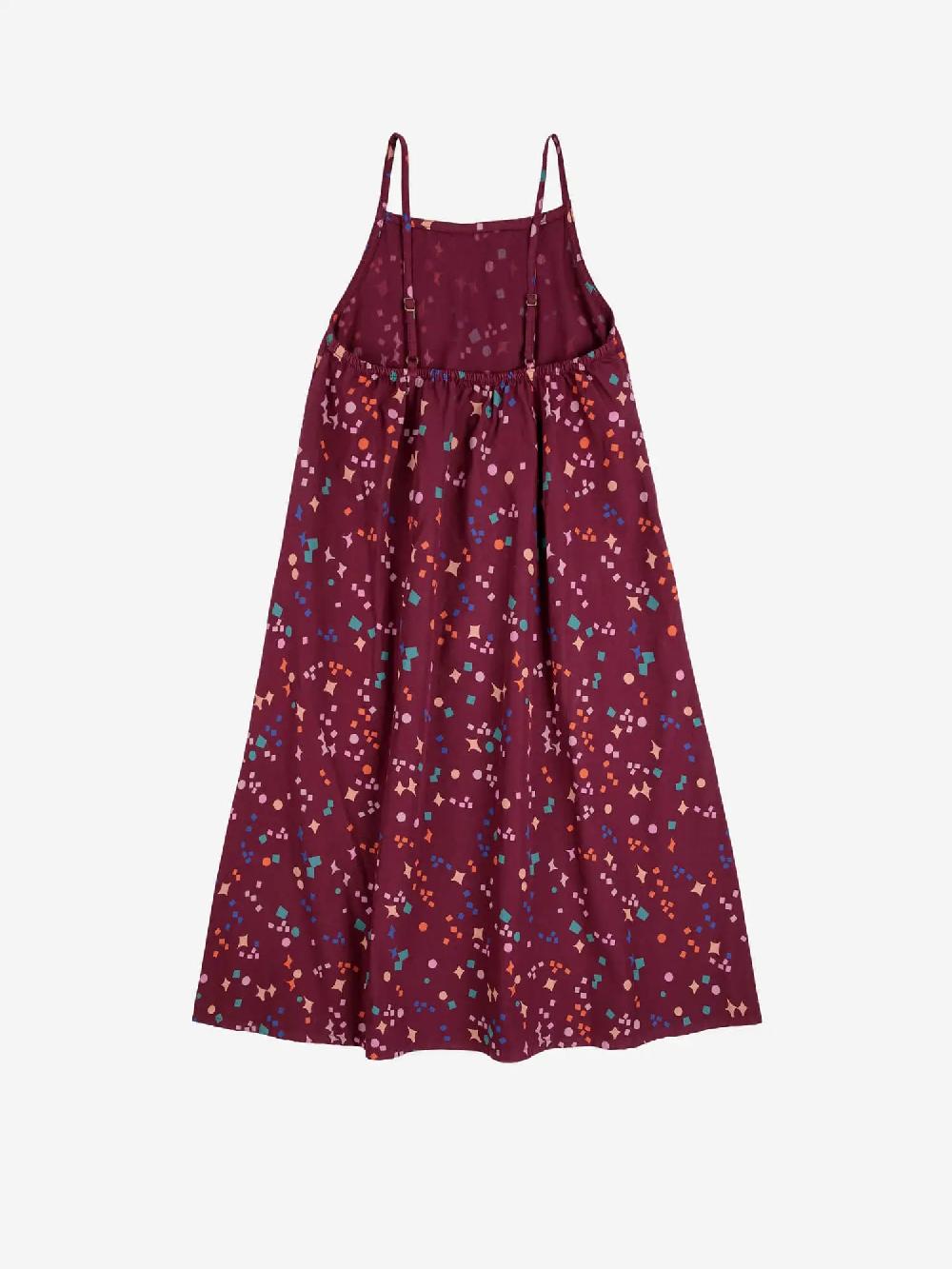 Bobo Choses Sparkles All Over Strap Woven Dress