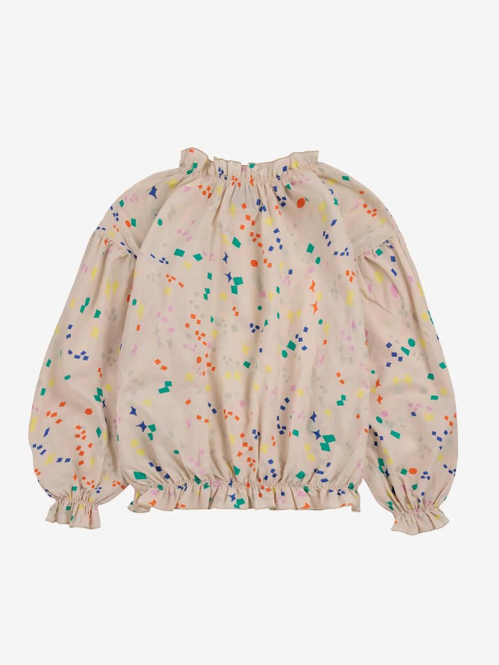 Bobo Choses Sparkles All Over Woven Blouse