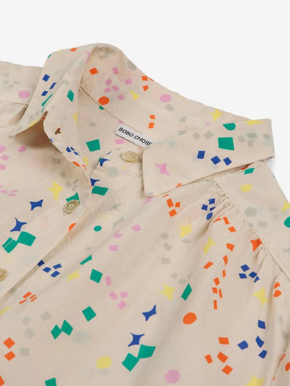 Bobo Choses Sparkles Gathered Shirt