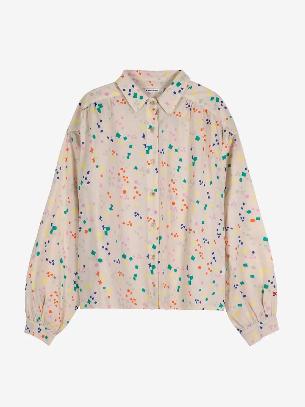 Bobo choses Sparkles gathered shirt