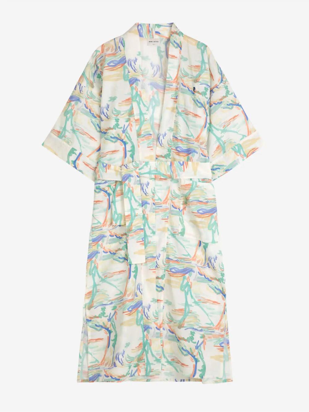 Bobo Choses Spring Landscape Print Kimono