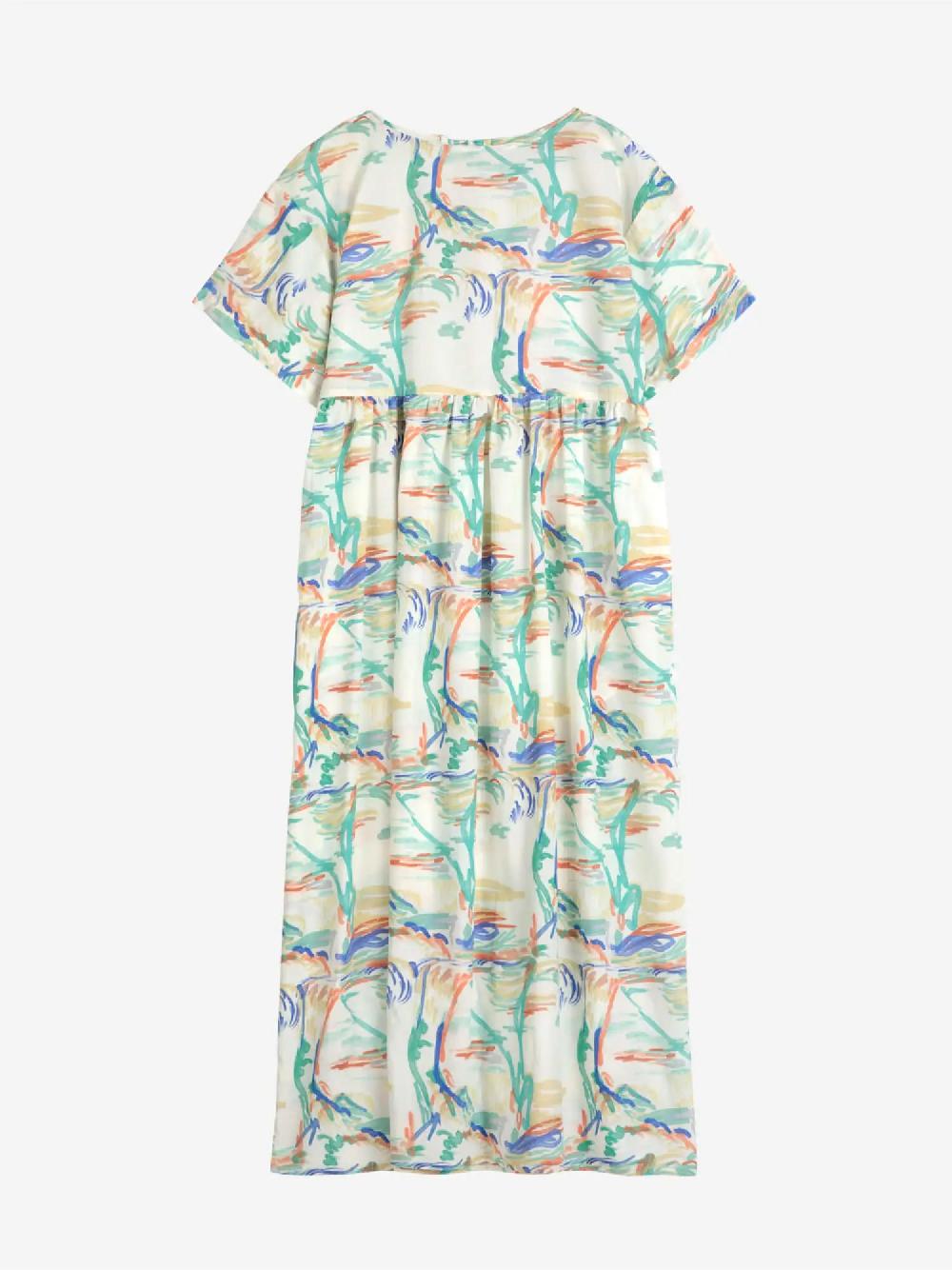 Bobo choses Spring Landscape print loose dress