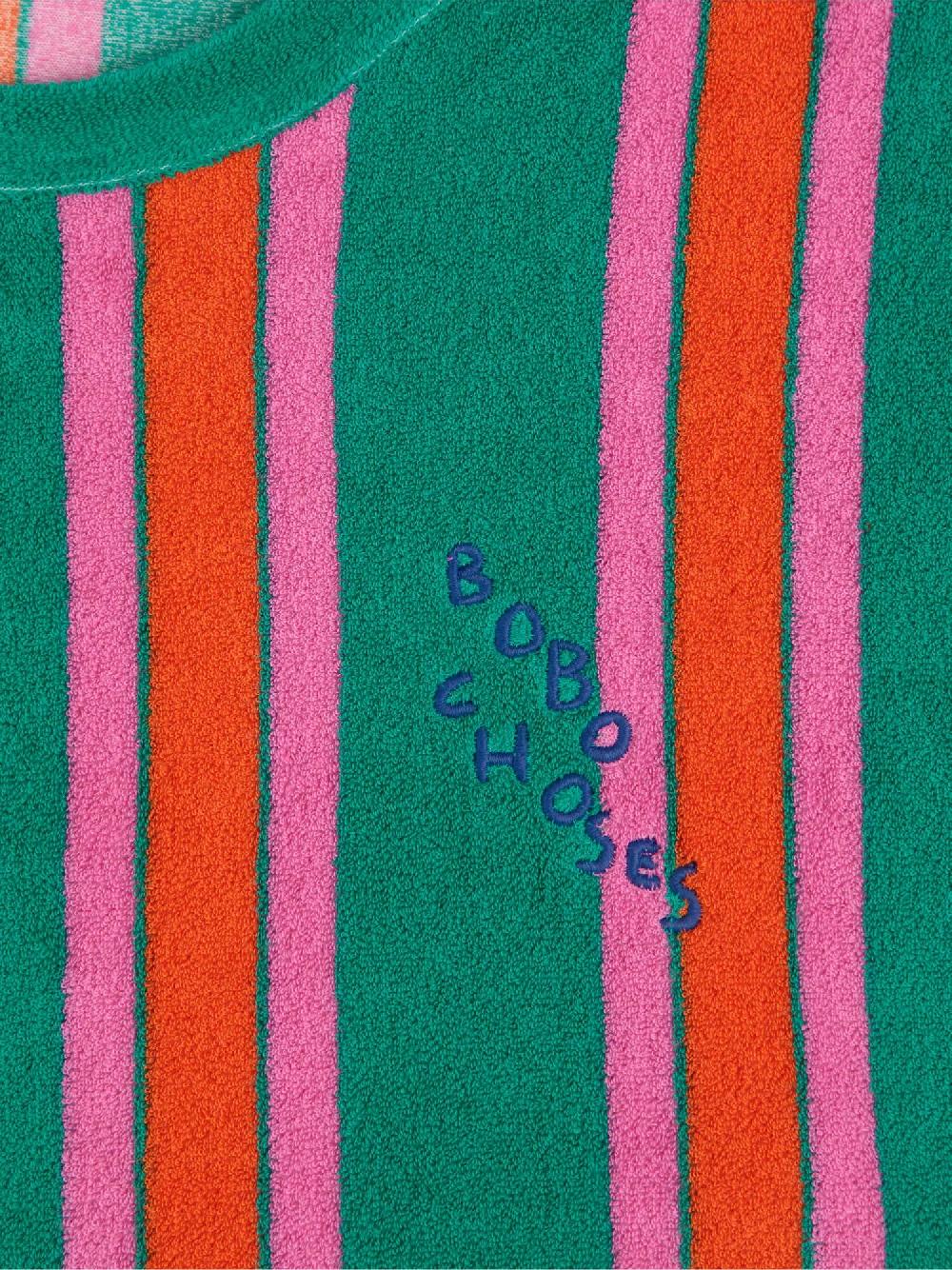 Bobo Choses Stripe Terry Short Dress