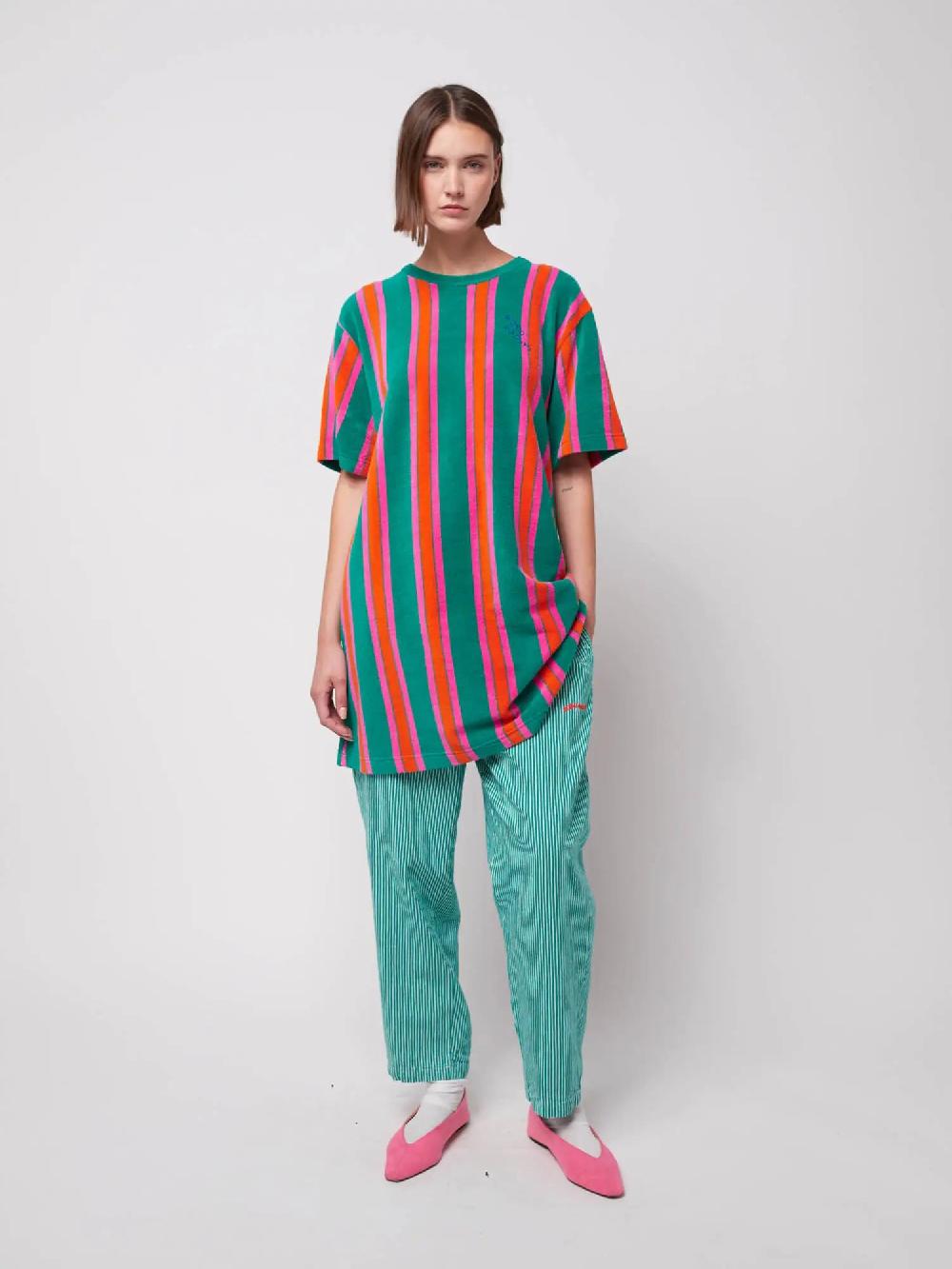 Bobo choses Stripe terry short dress