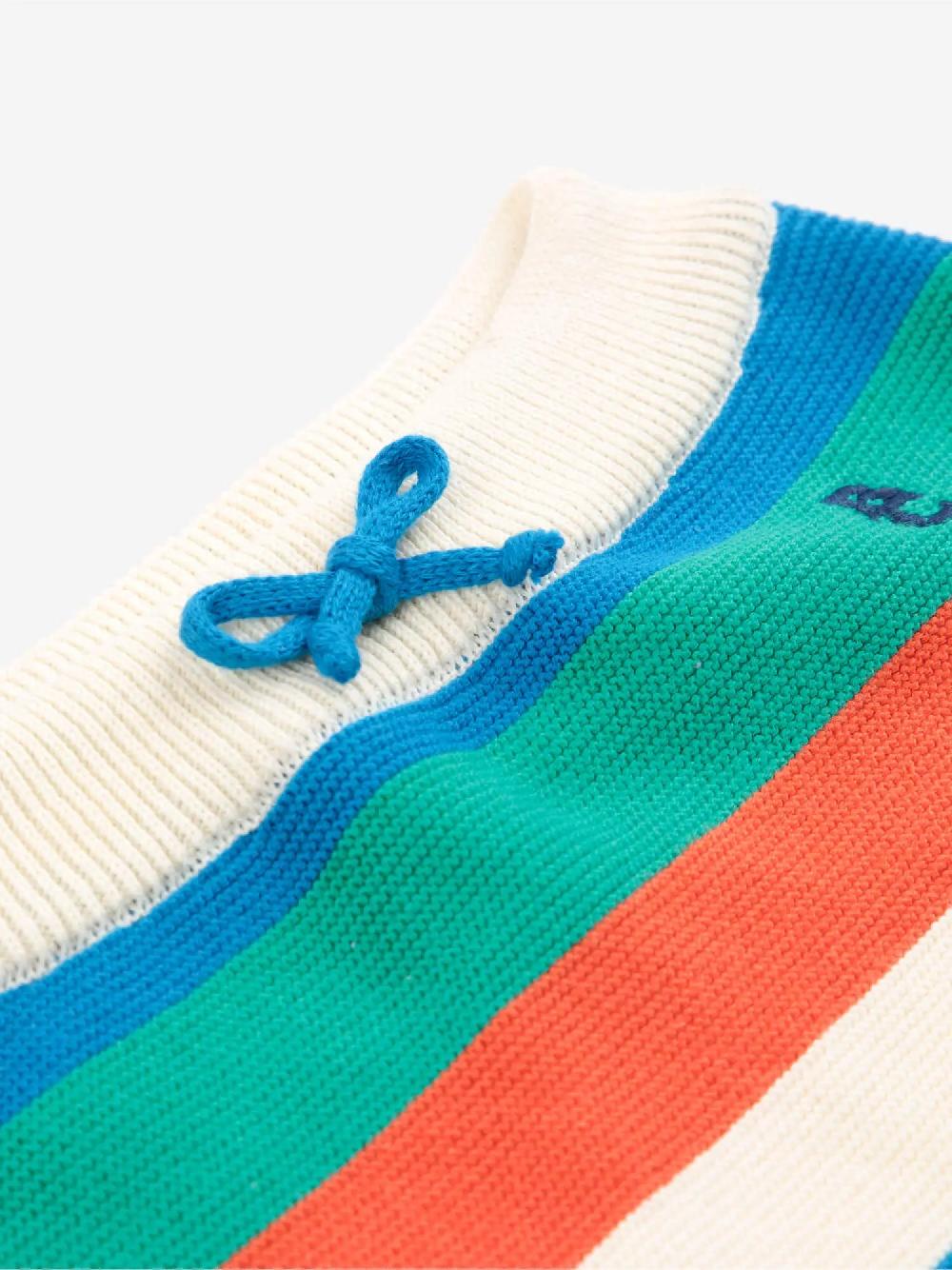 Bobo Choses Striped Knitted Shorts