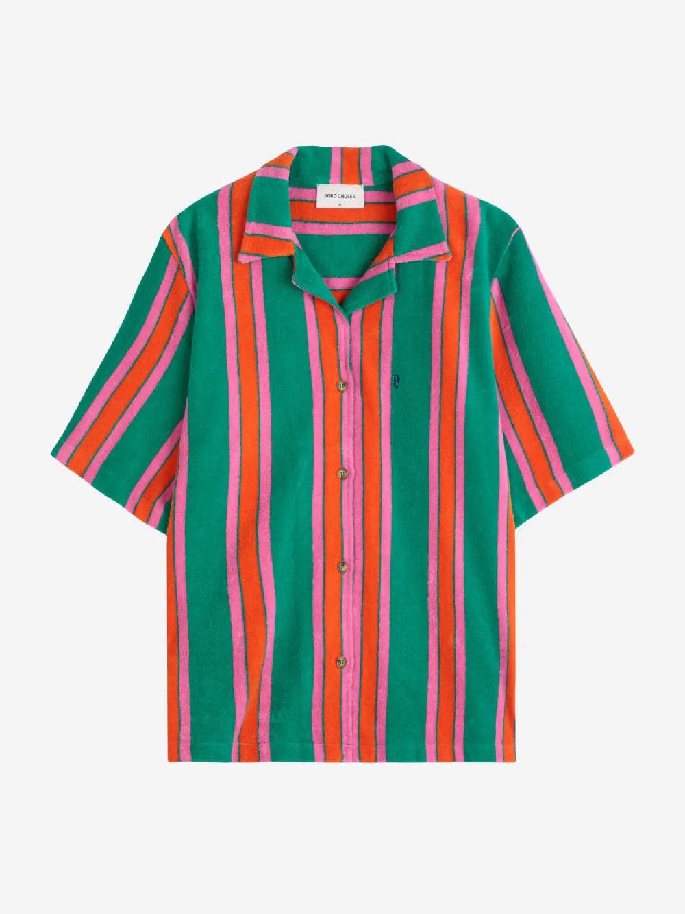 Bobo Choses Striped Terry Shirt