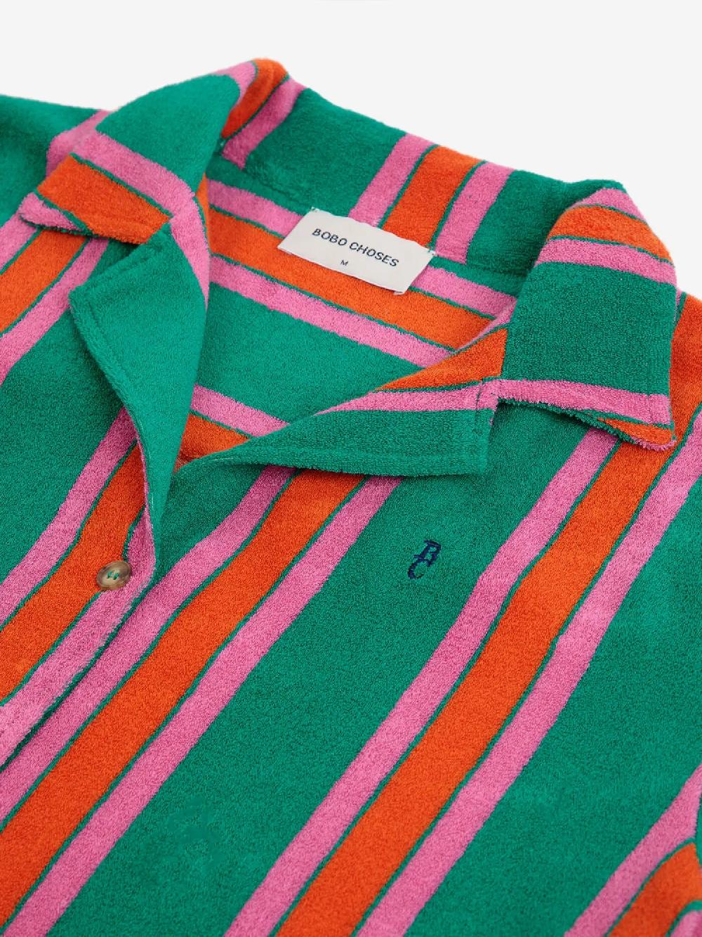 Bobo Choses Striped Terry Shirt