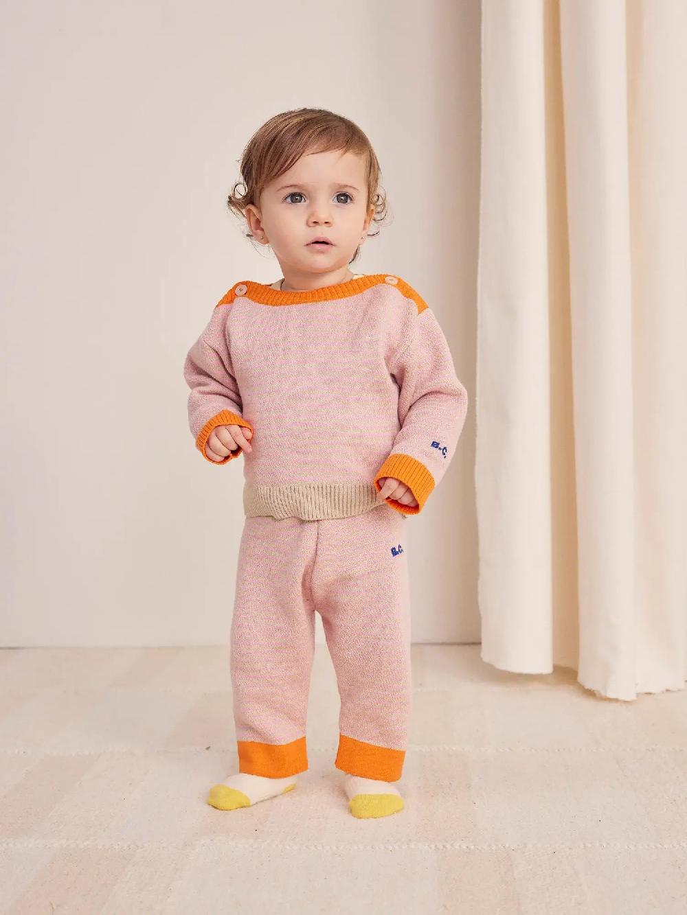 Bobo choses Stripes knitted pants