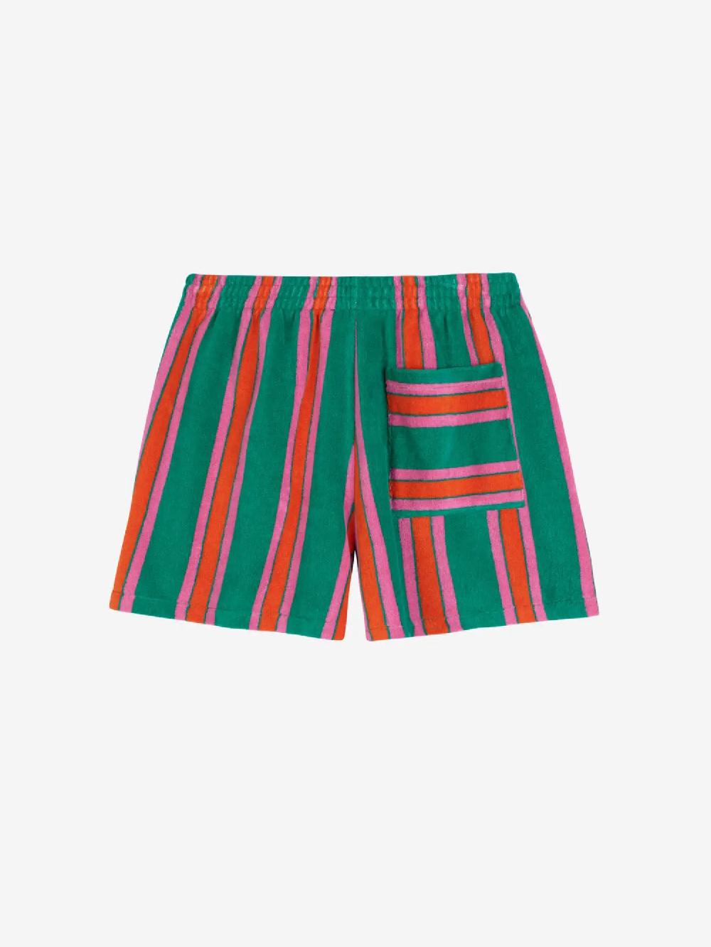 Bobo Choses Stripes Terry Shorts