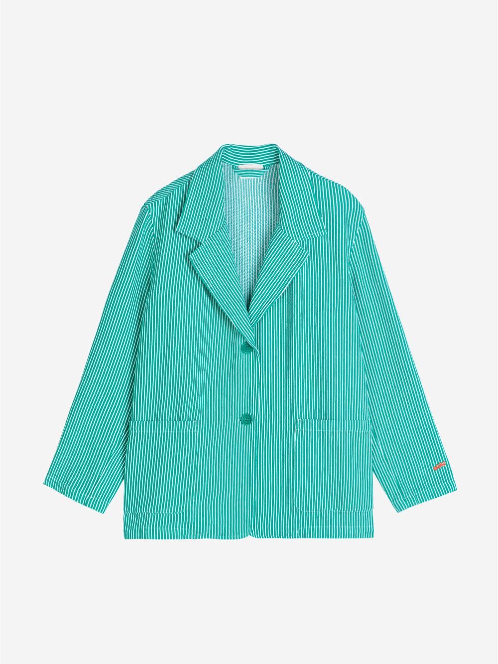 Bobo Choses Stripes Twill Relaxed Blazer