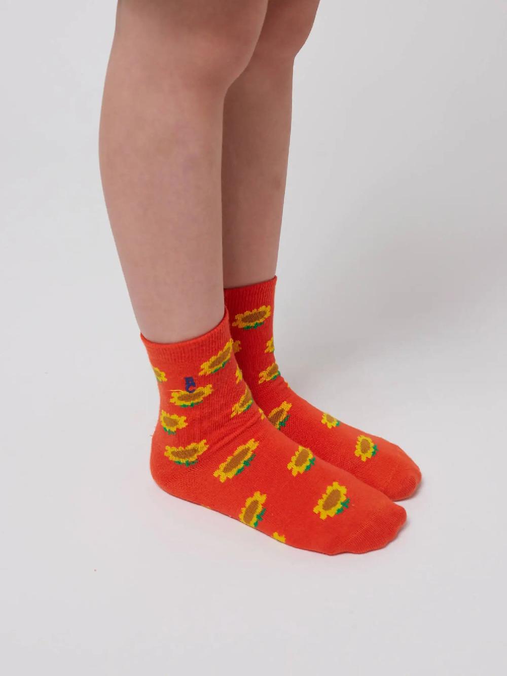 Bobo choses Sunflower all over short socks