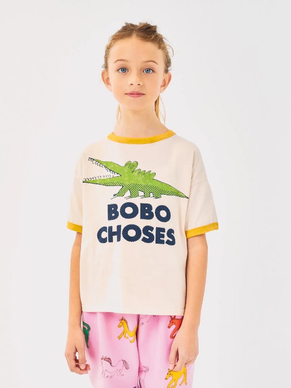 Bobo Choses Talking Crocodile T-shirt