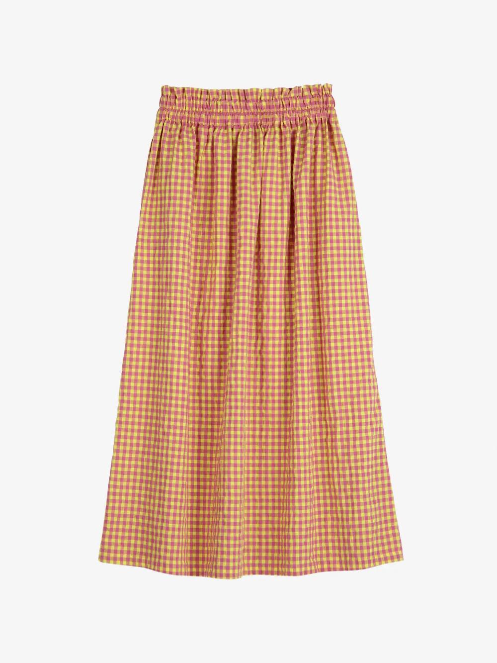 Bobo Choses Vichy Evasé Skirt