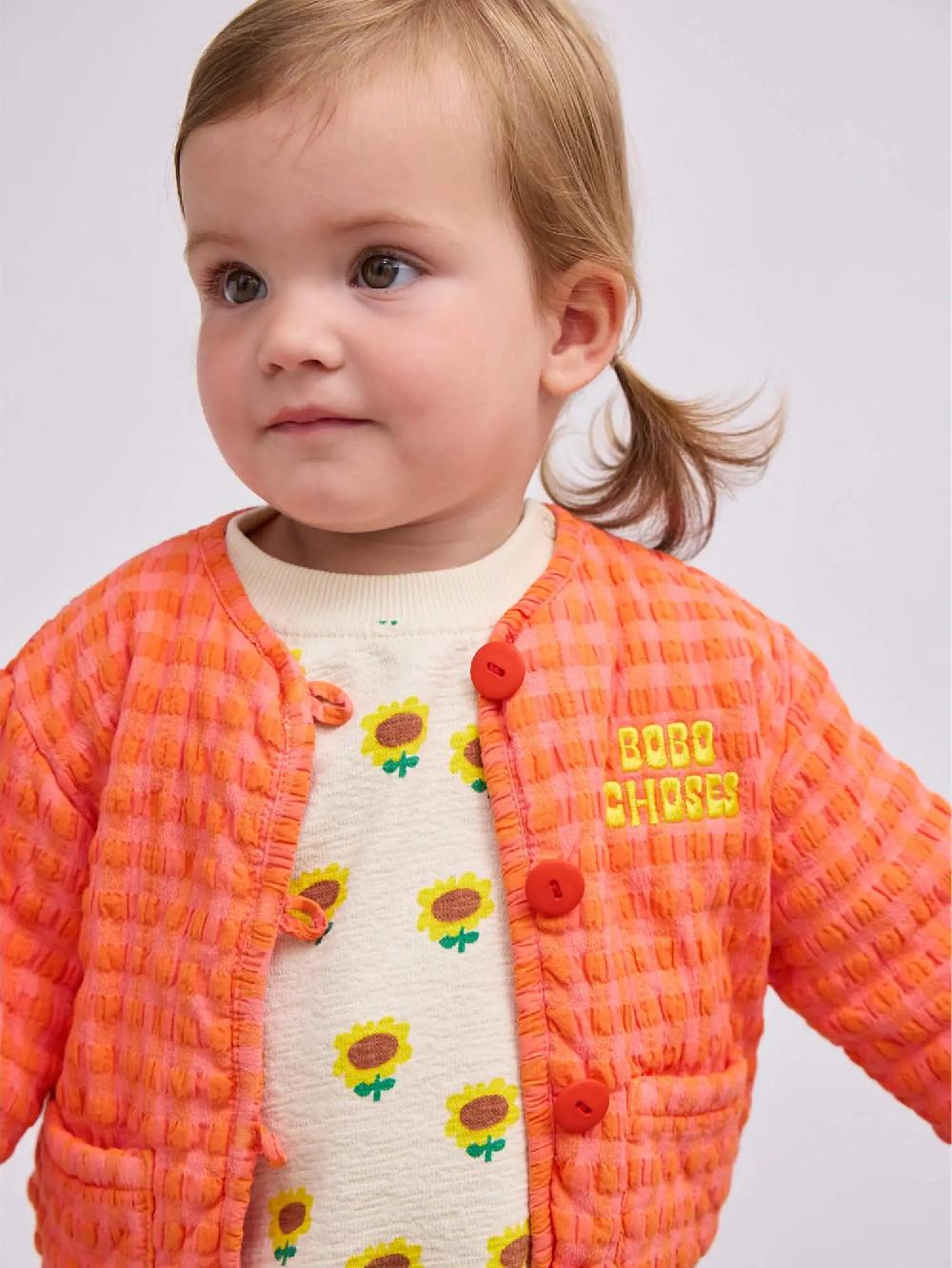 Bobo Choses Vichy Padded Jacket