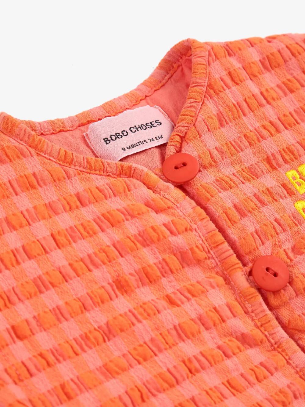 Bobo Choses Vichy Padded Jacket