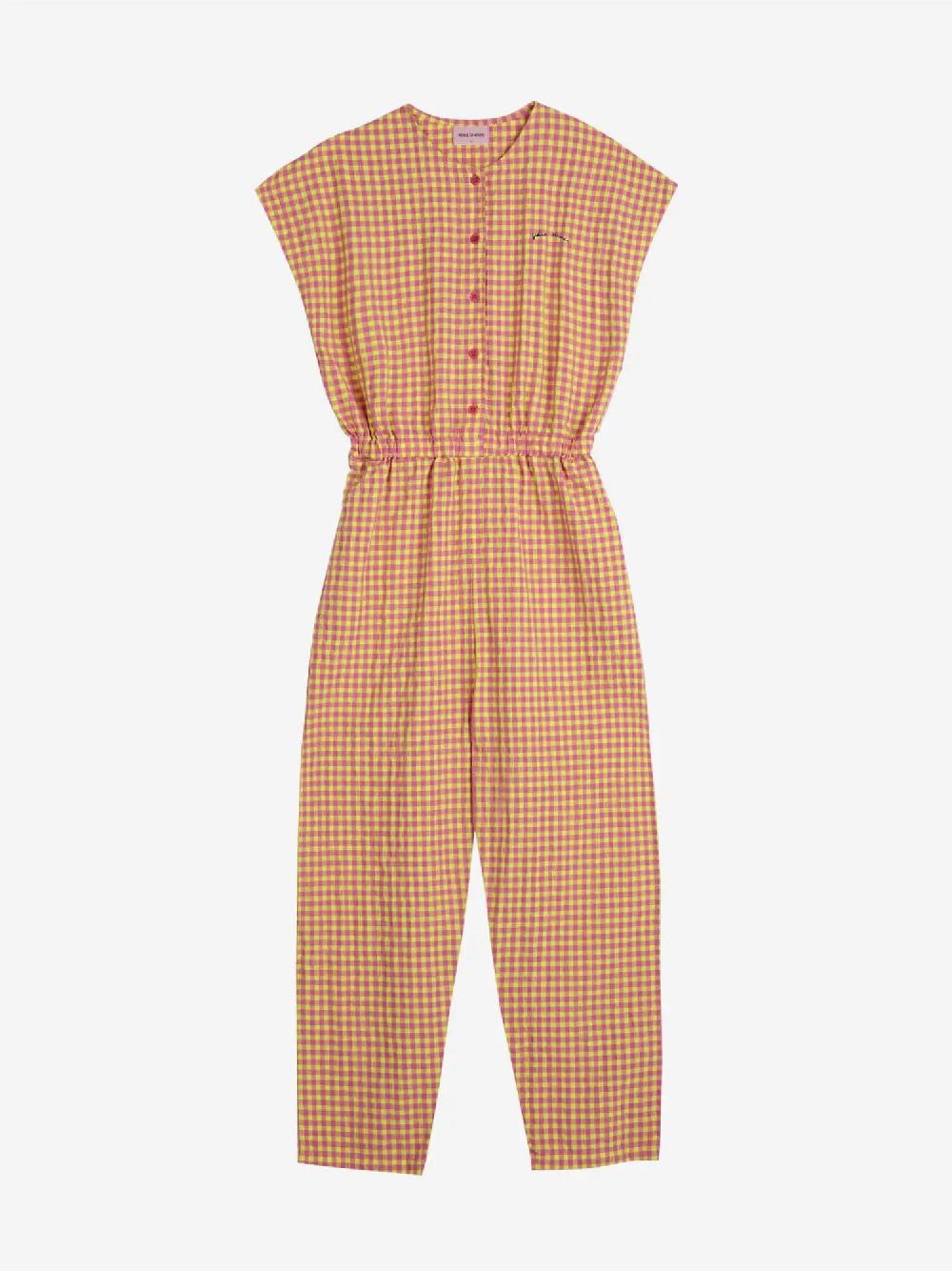 Bobo Choses Vichy Relaxed Jumpsuit