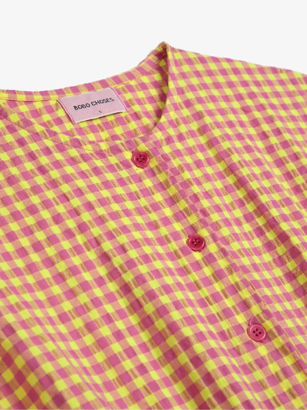 Bobo Choses Vichy Relaxed Jumpsuit