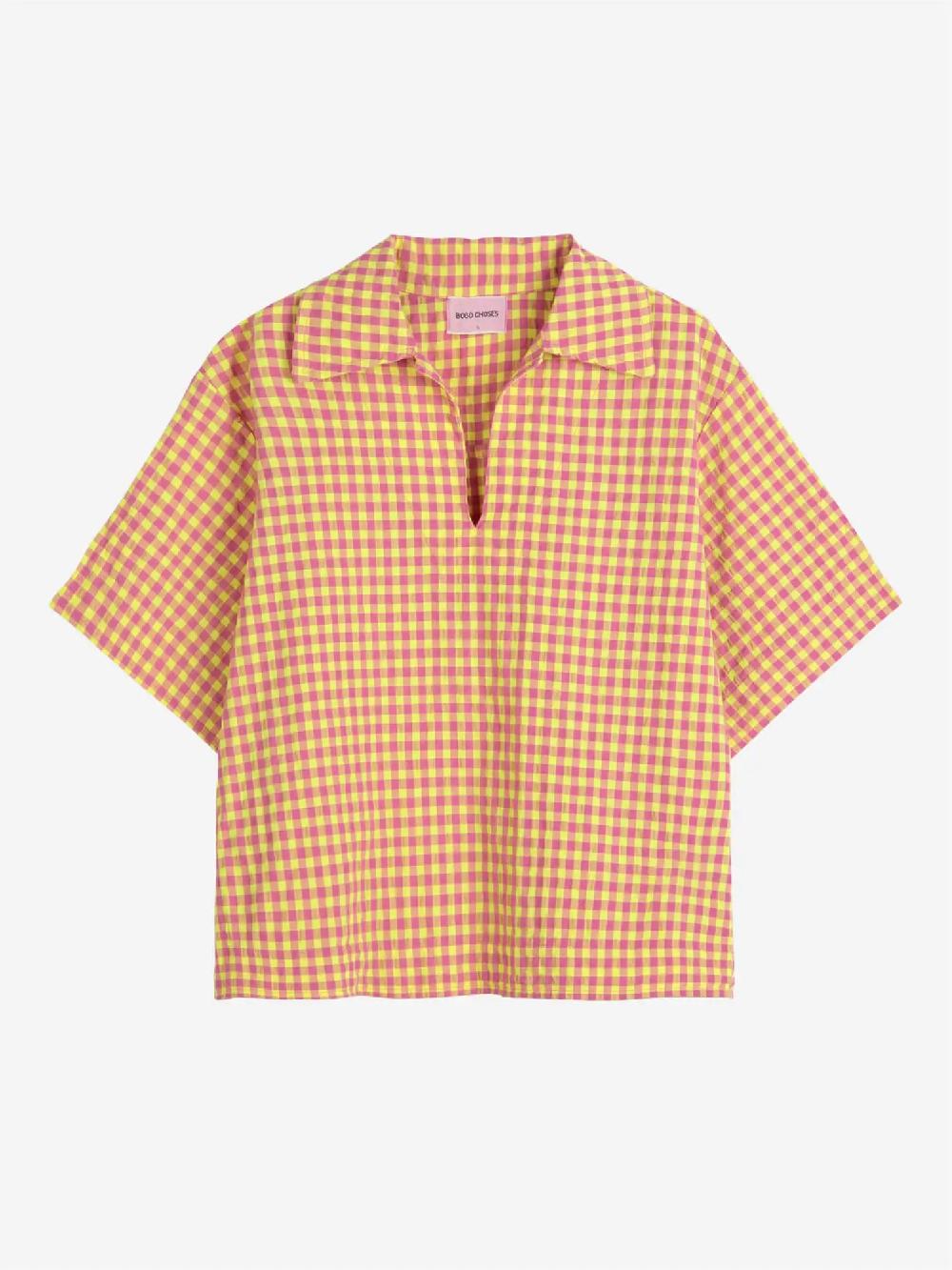 Bobo Choses Vichy Relaxed Shirt