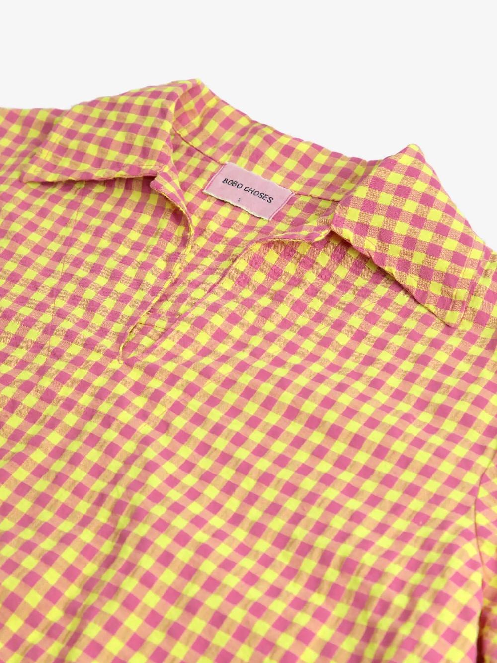 Bobo Choses Vichy Relaxed Shirt