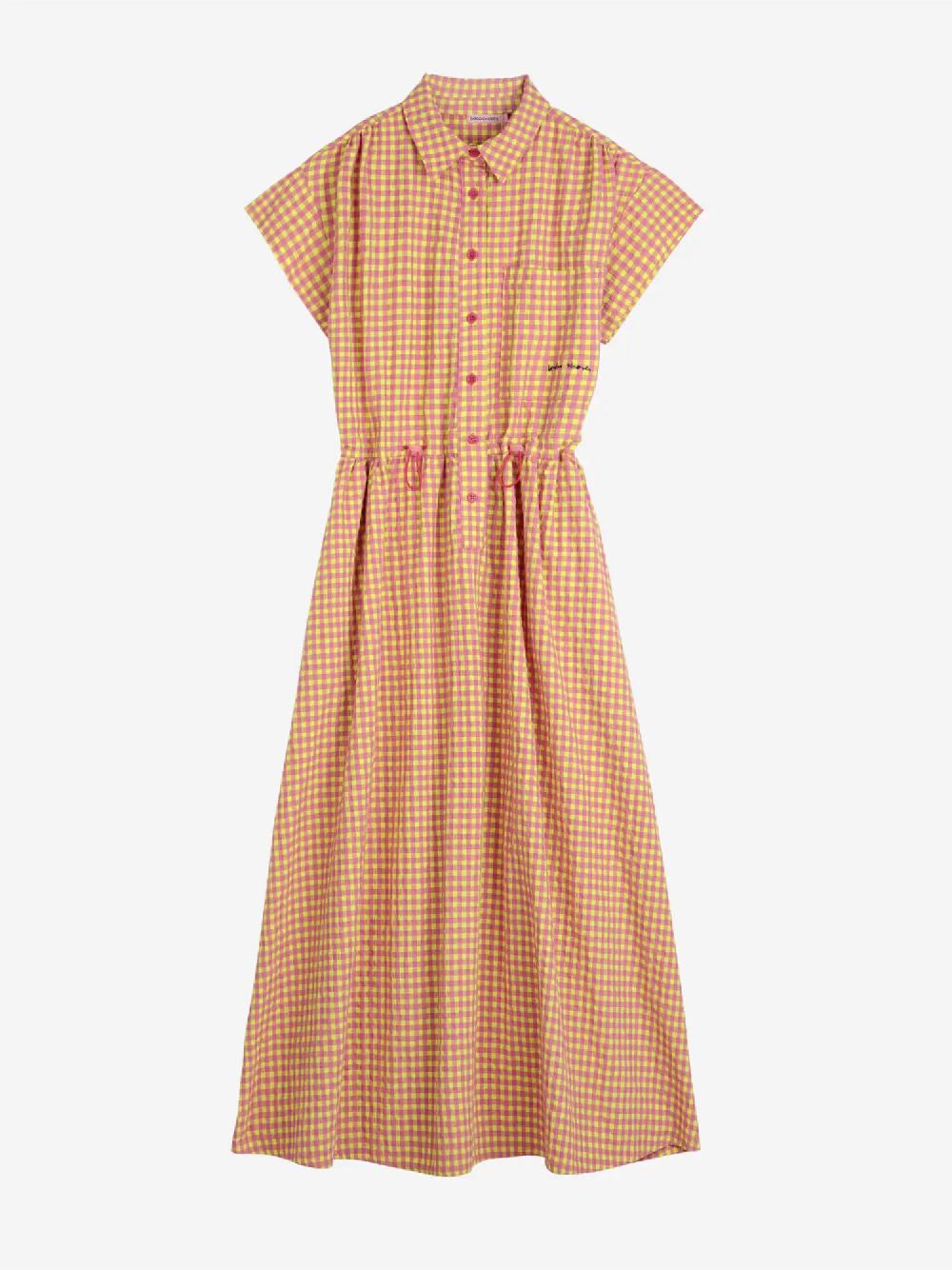 Bobo choses Vichy shirt dress