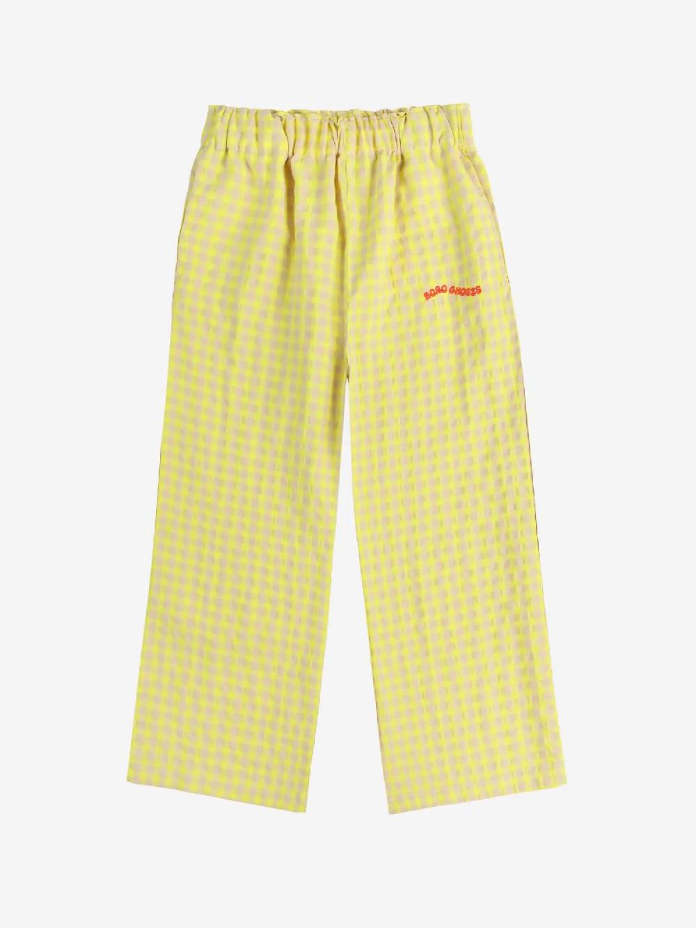 Bobo choses Vichy woven pants