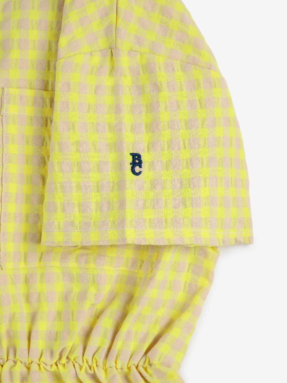 Bobo Choses Vichy Woven Playsuit