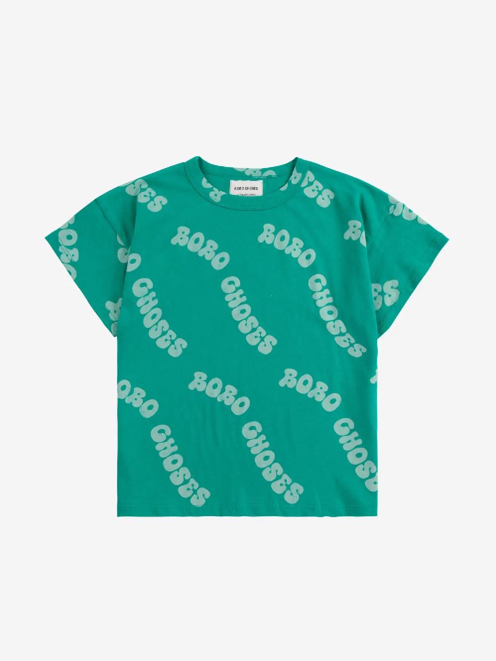 Bobo Choses Wavy Bobo Choses All Over T-shirt