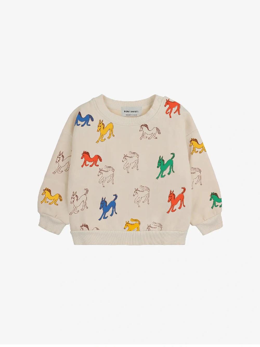 Bobo choses Wonder Horse all over sweatshirt
