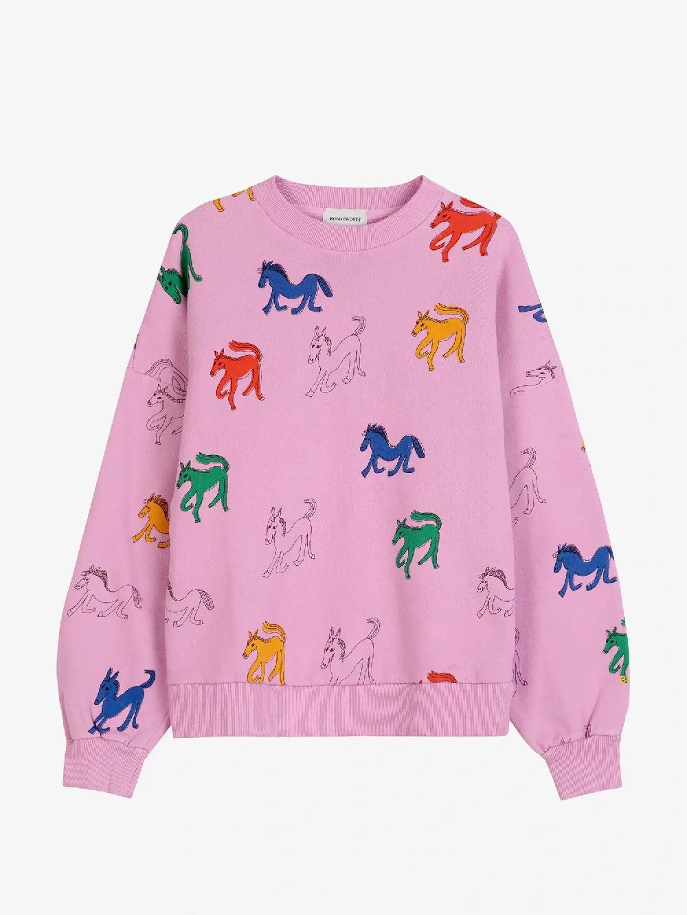 Bobo Choses Wonder Horse Printed Sweatshirt