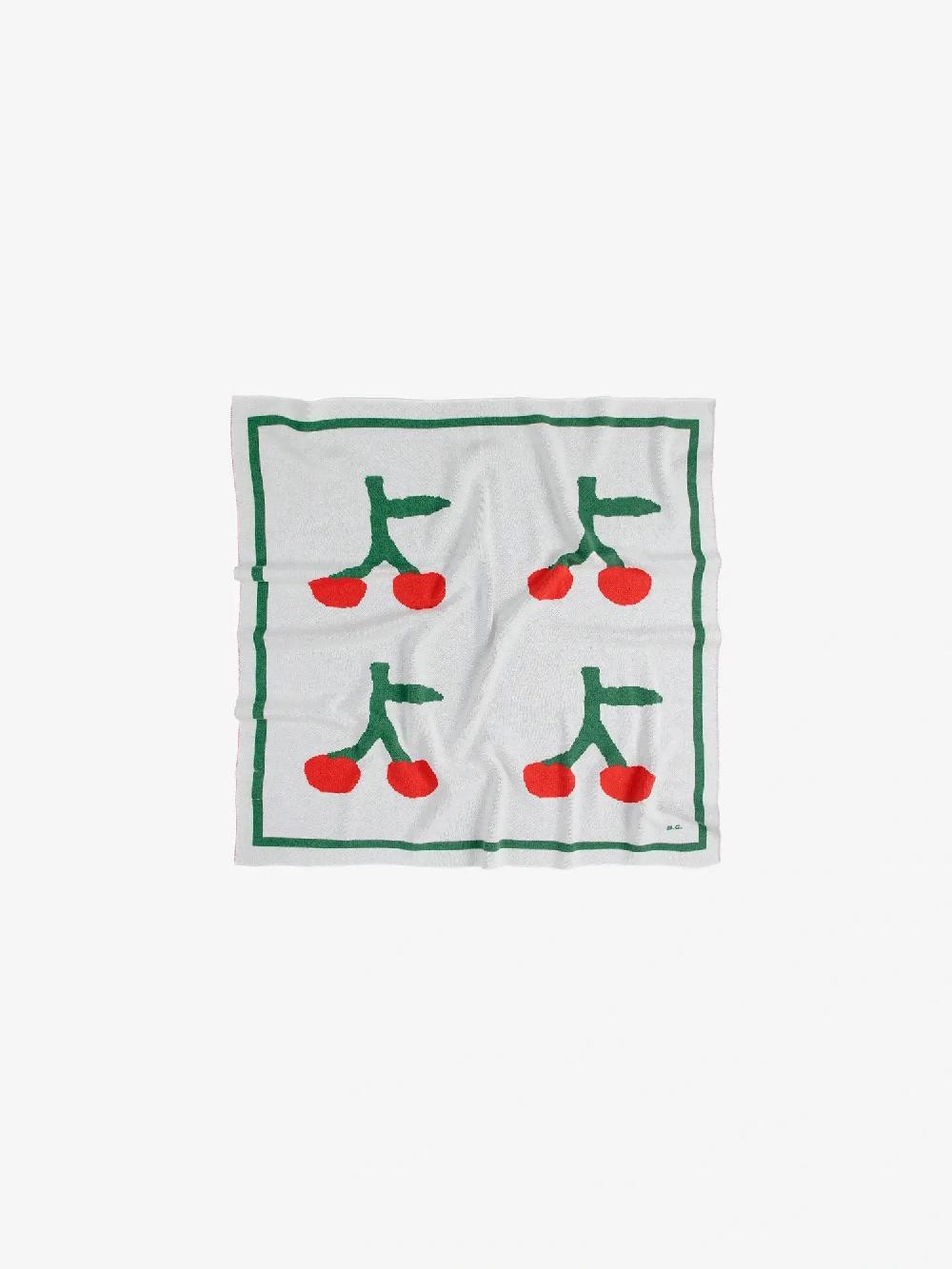 Bobo Choses Cherry All Over Knitted Overall Gift Set