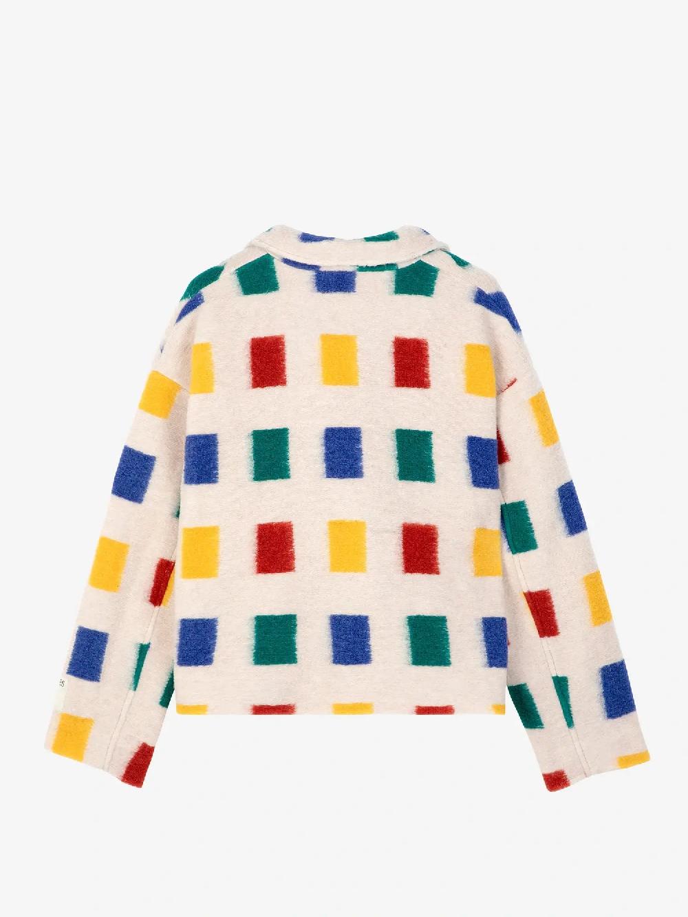 Bobo Choses Color Game Print Jacquard Single Breasted Jacket