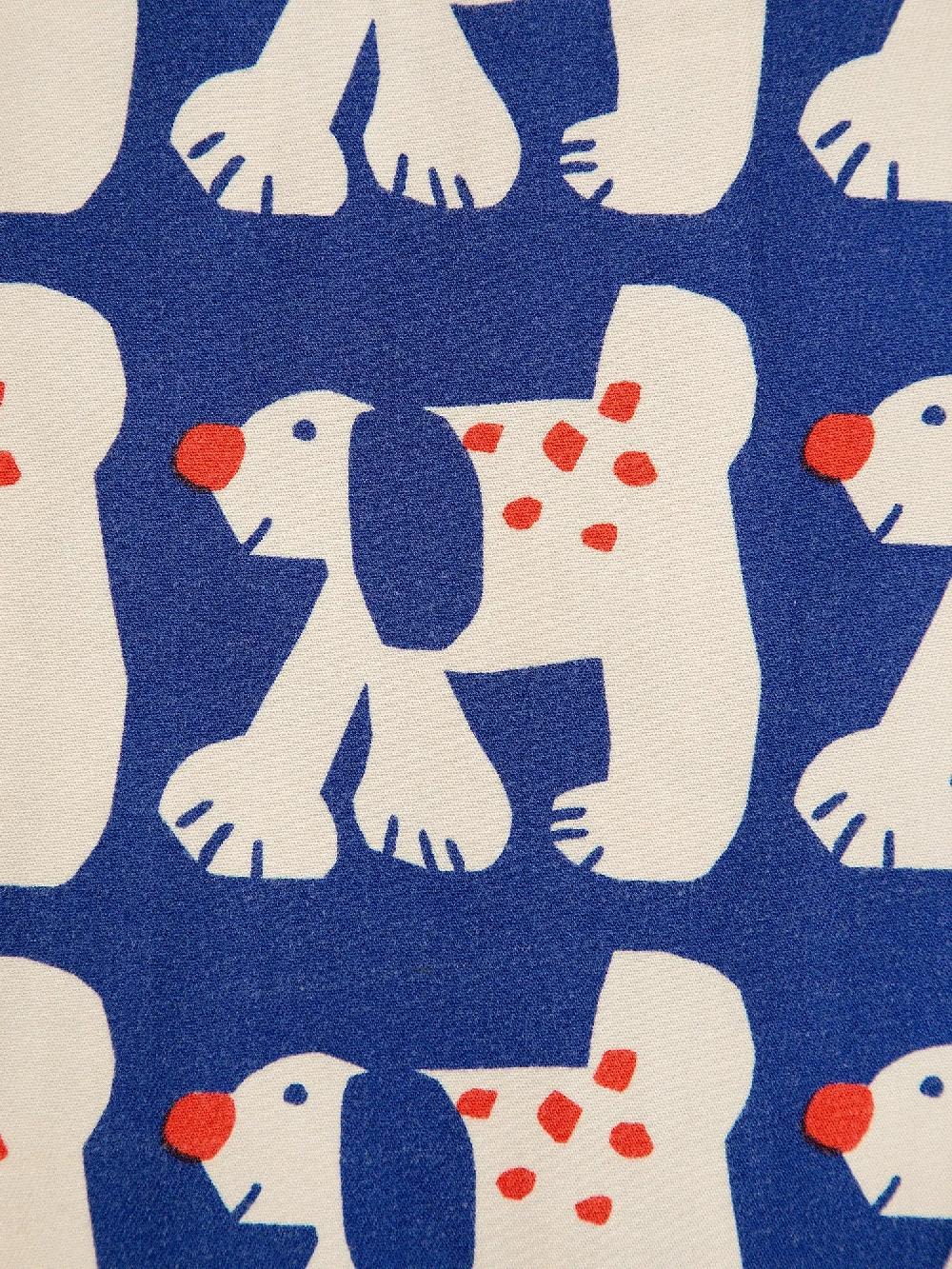 Bobo Choses Fairy Dog All Over Ranglan Sleeve Woven Blouse