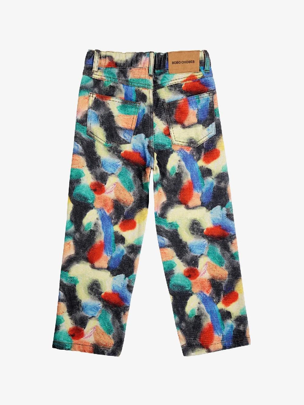 Bobo Choses Fantasy World All Over Five Pockets Straight Pants