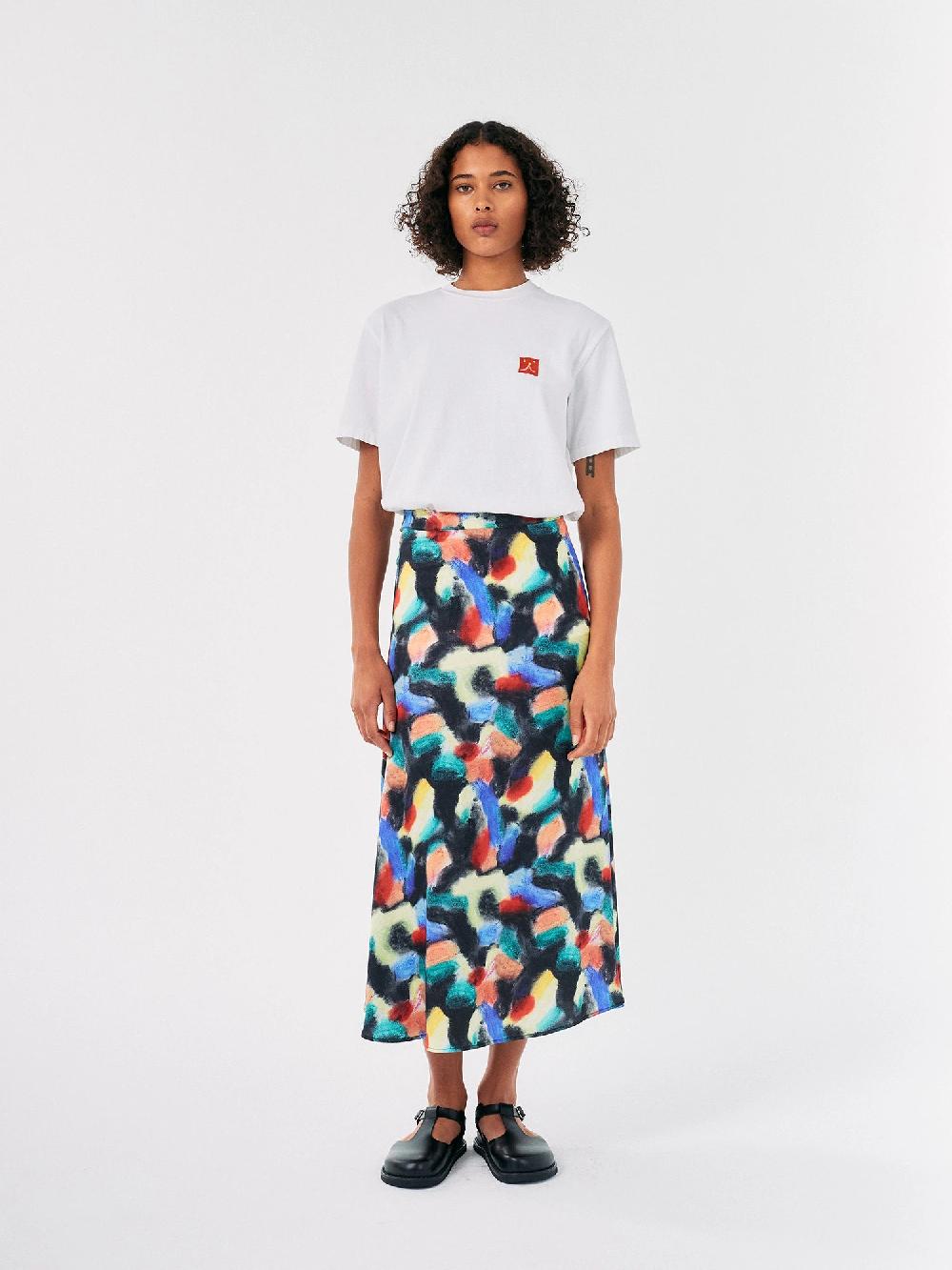 Bobo choses Fantasy World printed asymmetric midi skirt