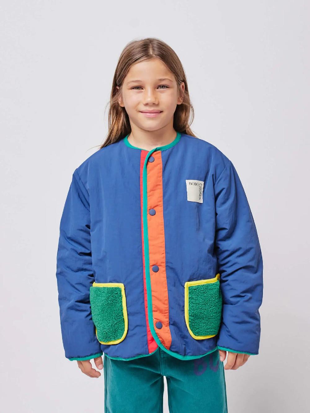 Bobo Choses Faraway Castle All Over Reversible Jacket