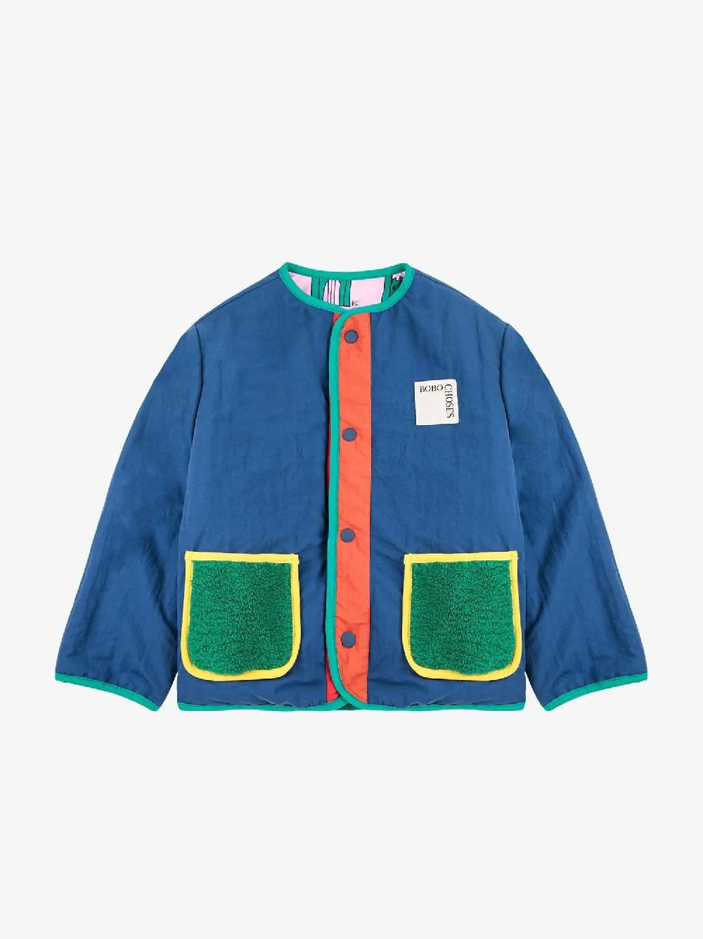Bobo Choses Faraway Castle All Over Reversible Jacket