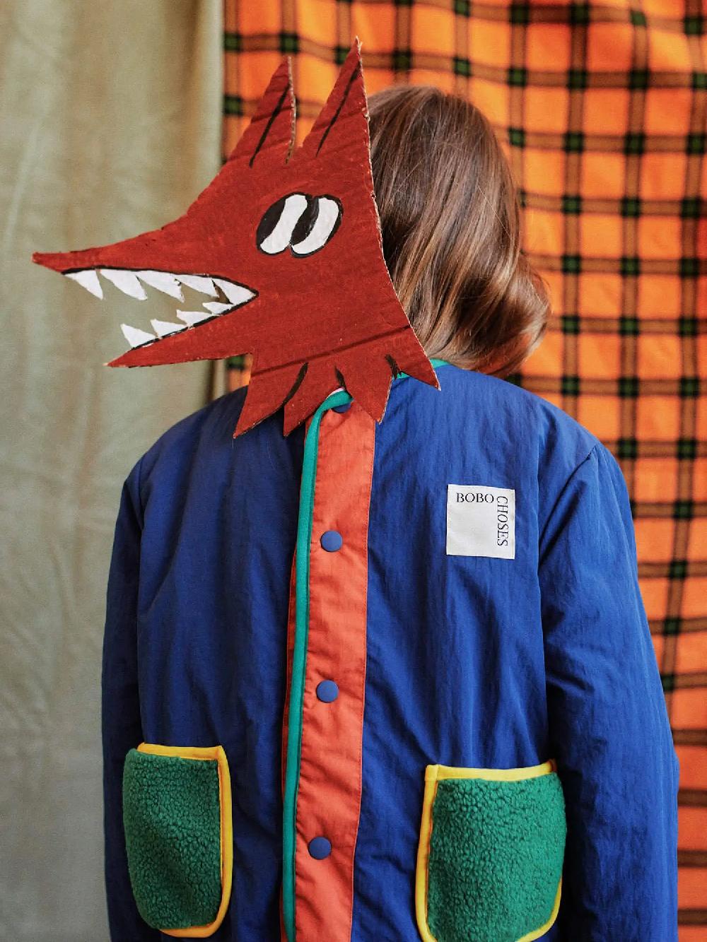 Bobo choses Faraway Castle all over reversible jacket