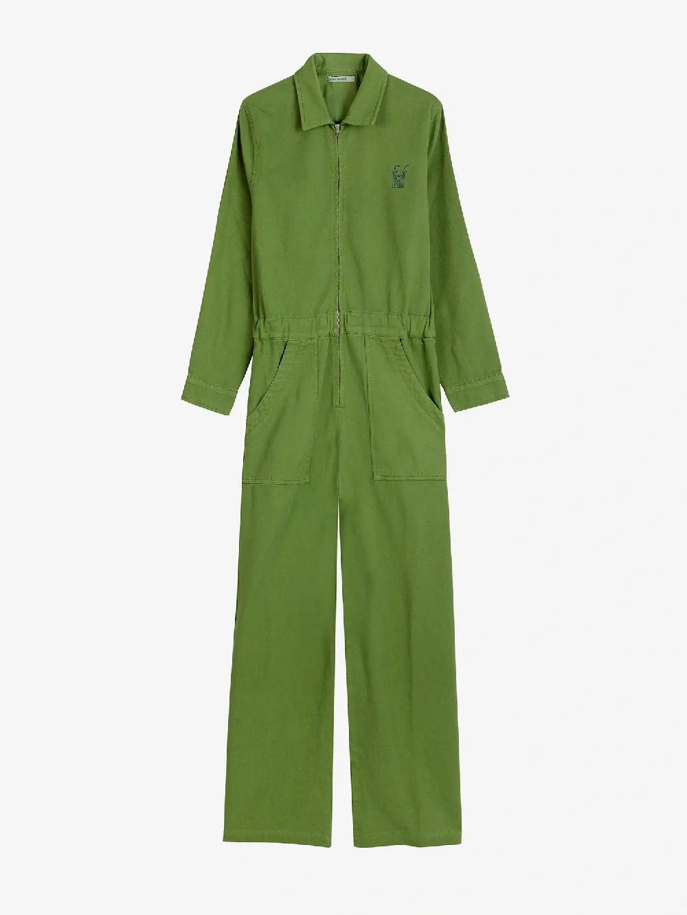 Bobo Choses Faraway Castle Embroidered Zipped Jumpsuit