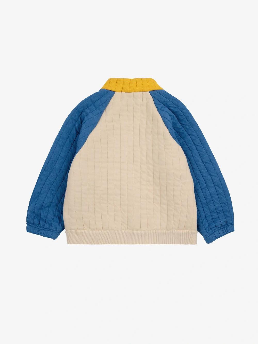 Bobo Choses Little Tin Soldier Quilted Zipped Sweatshirt