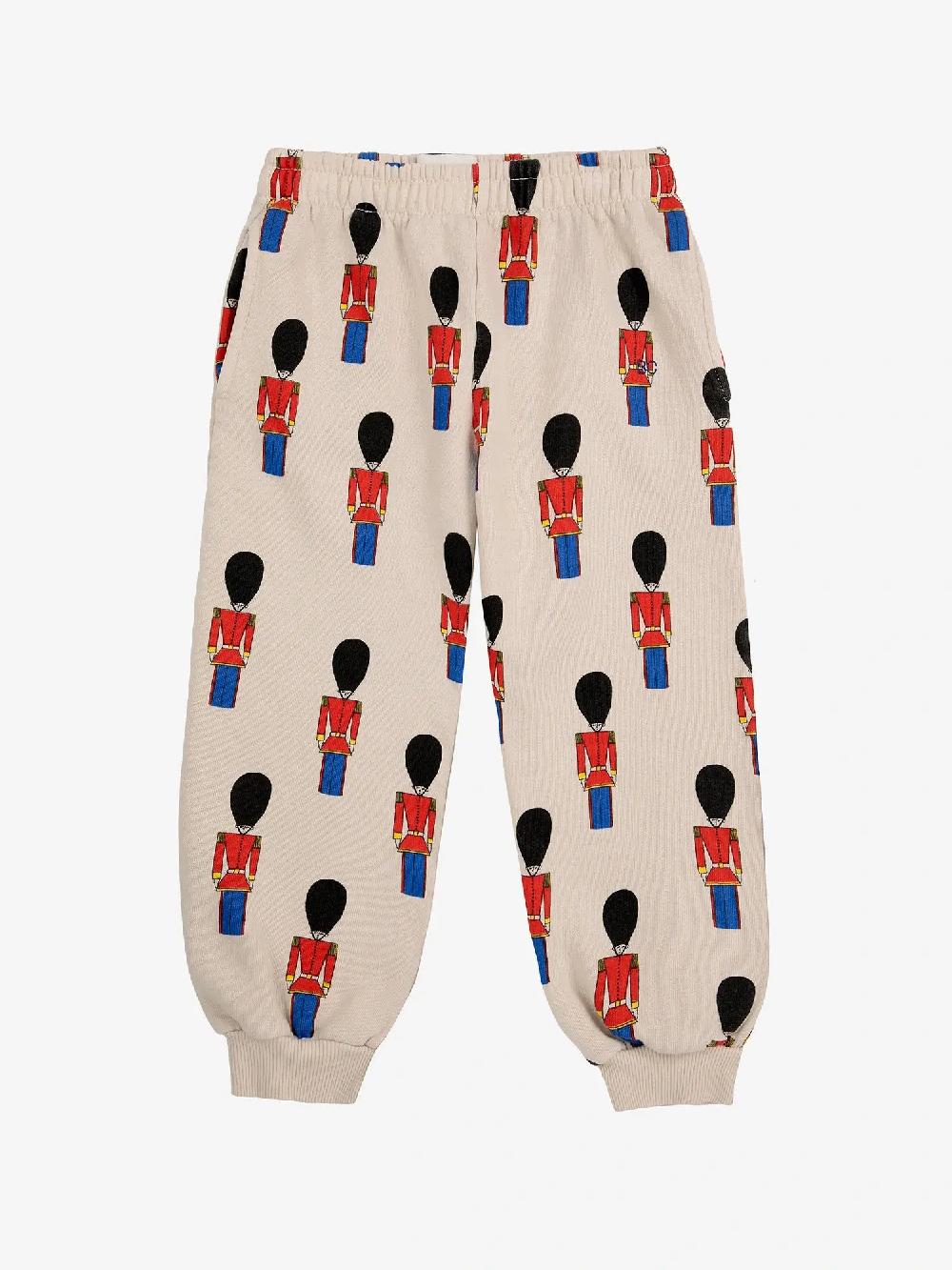 Bobo choses Little Tin Soldiers all over jogging pants