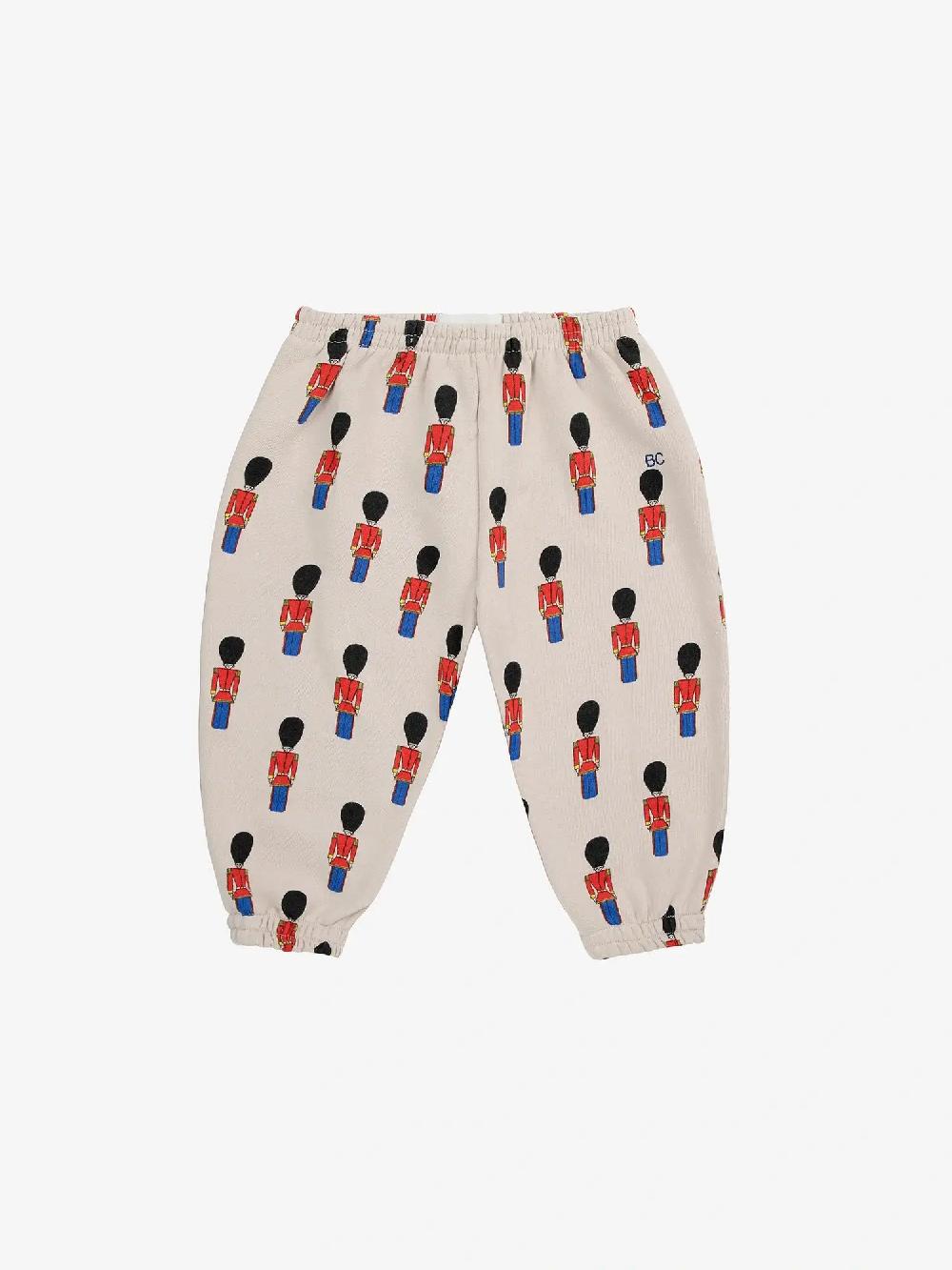Bobo choses Little Tin Soldiers all over jogging pants