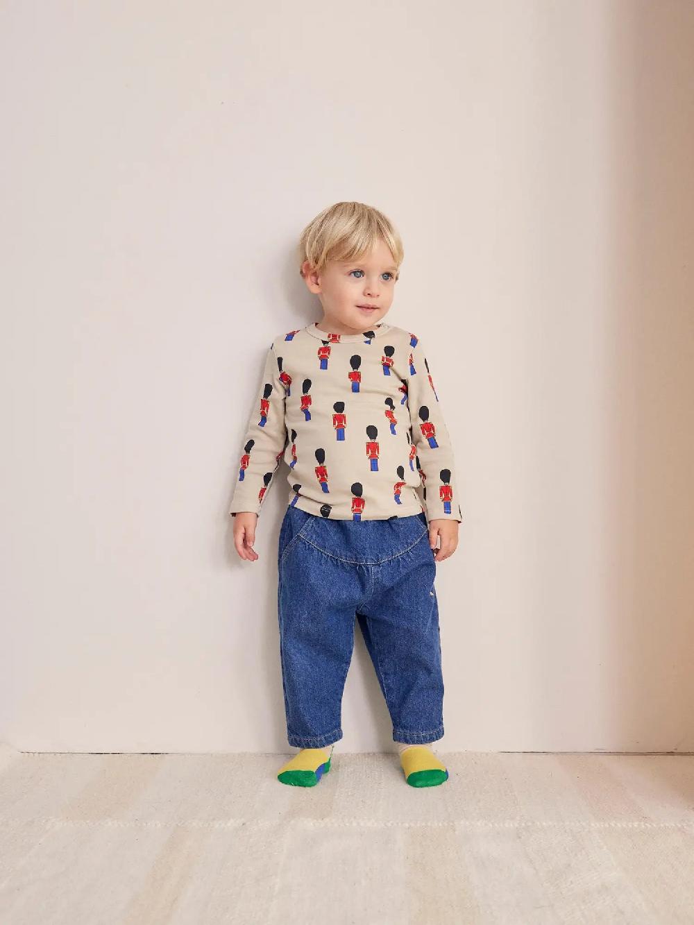 Bobo Choses Little Tin Soldiers All Over Tight T-shirt